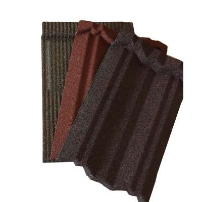 Colorful Roofing Top Tiles High-quality Factory Wholesaler Lowest Price Stone Coated Metal Roof Tile from Qingdao Qinyuan