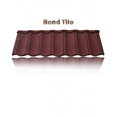 Rooftop Material Colorful Roof Tilles Anti-corrosion High Quality Stone Coated Metal Roof Tile from Shandong Qingdao