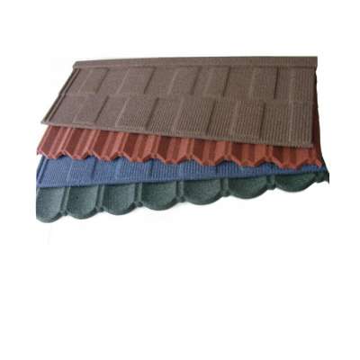 Prime Steel Raw Material High Quality Building Material Colorful Roof Tile Stone Coated Metal Roof Tile